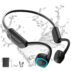 Bone conduction swimming headphones with 32GB storage 