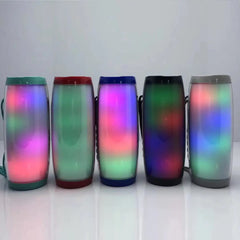   LED Rainbow Bluetooth Speaker Modern Stylish Design Detail
